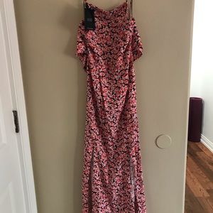 Floral print dress